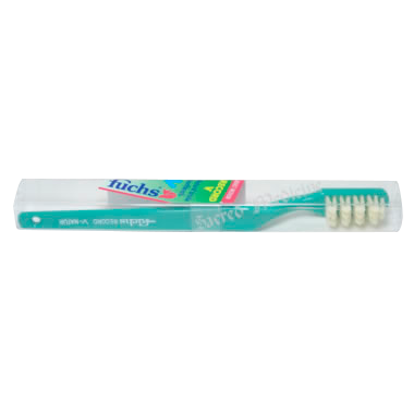 Fuchs Record V Natural Bristle Toothbrush, soft