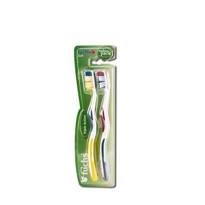 Triple Action Toothbrush, twin pack